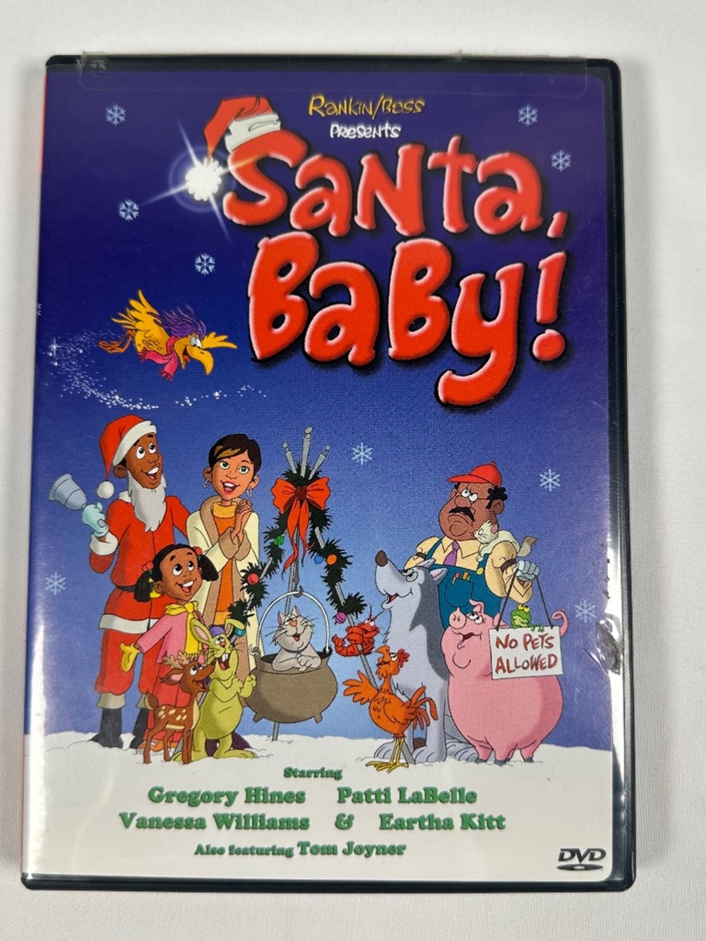 Santa, Baby! DVD 2001 Rankin Bass Rare OOP Christmas Cartoon Gregory Hines